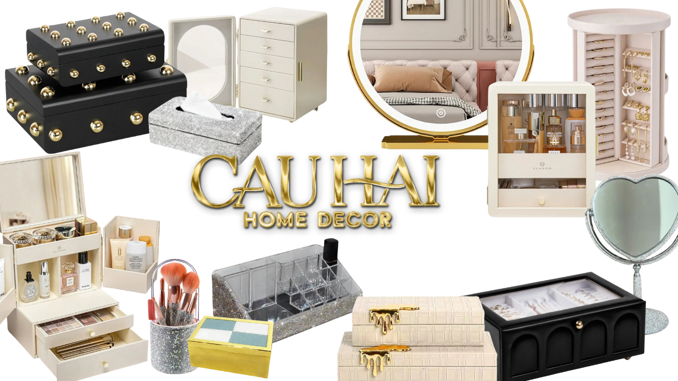 BÀN TRANG ĐIỂM  - GƯƠNG TRANG TRÍ