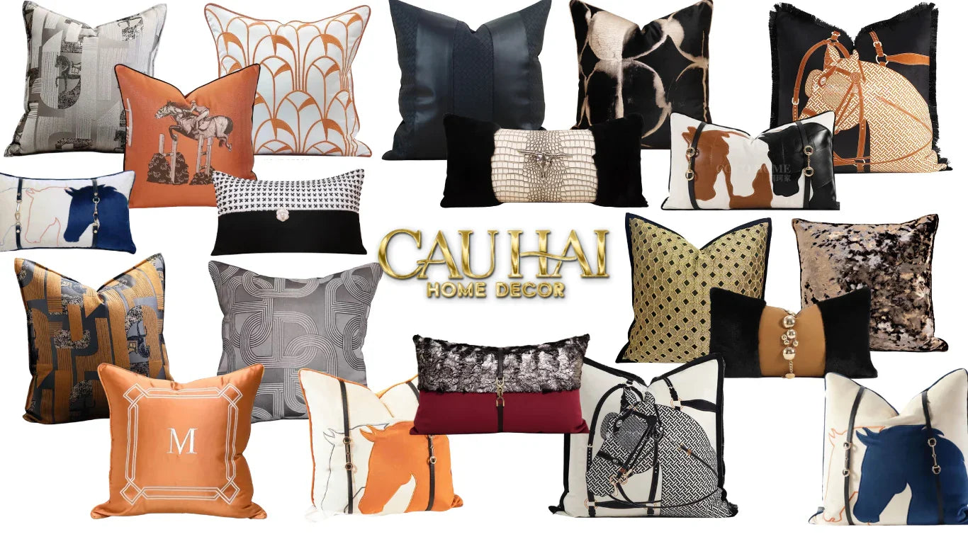 VỎ GỐI SOFA-CẬU HAI HOME DECOR
