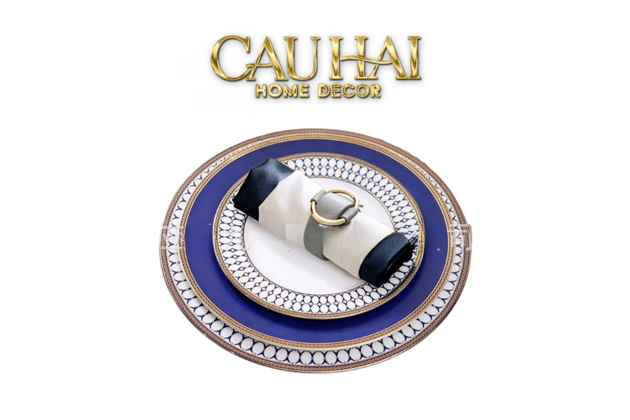 SET 2 ĐĨA DINNER - OGILVY BANQUET SET-CẬU HAI HOME DECOR