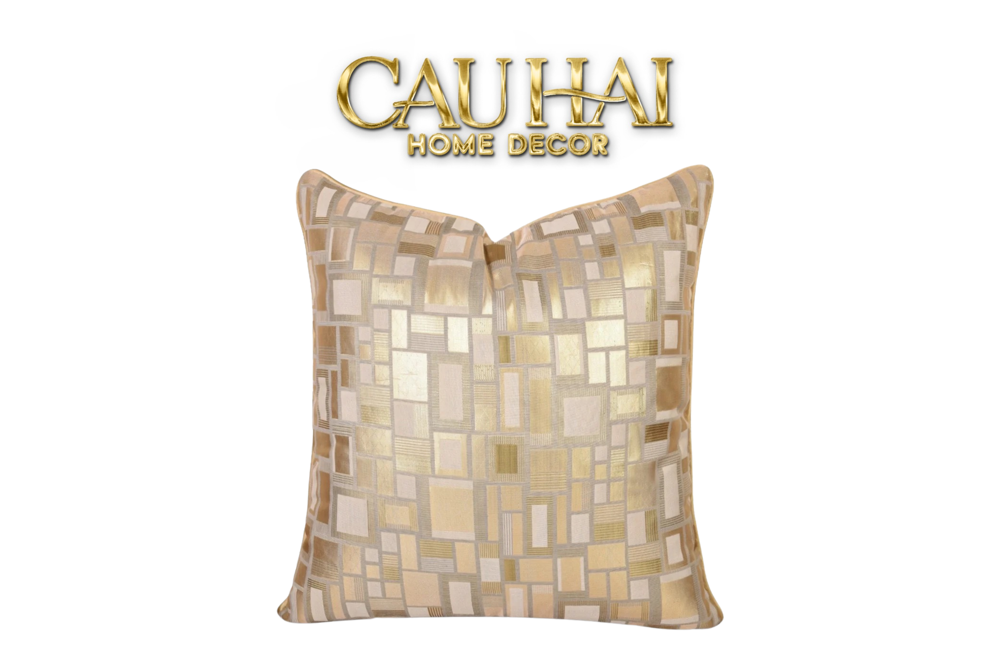 VỎ GỐI LỤA JACQUARD AUREA MOSAIC 50