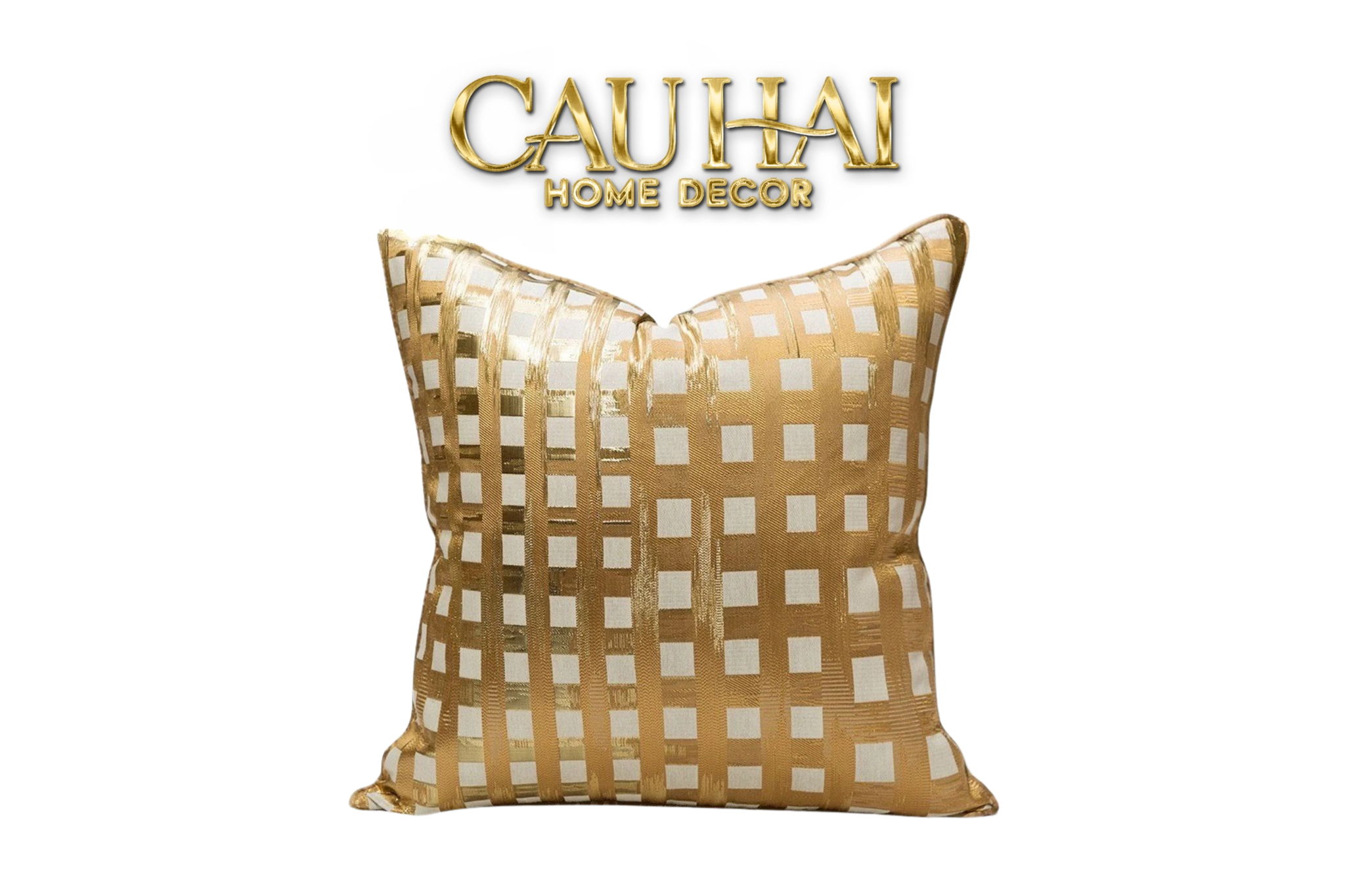 VỎ GỐI LỤA JACQUARD FENCE 50