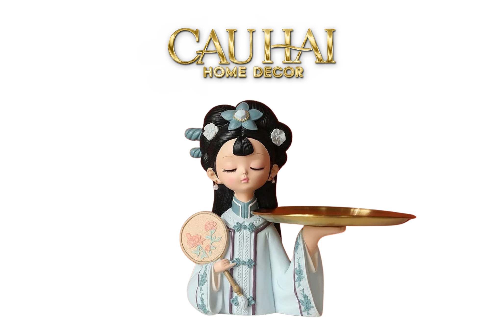 TƯỢNG CÔNG CHÚA GIÁ ĐÁO - FIGURINE IMPÉRIAL CONCUBINE  MING DYNASTY