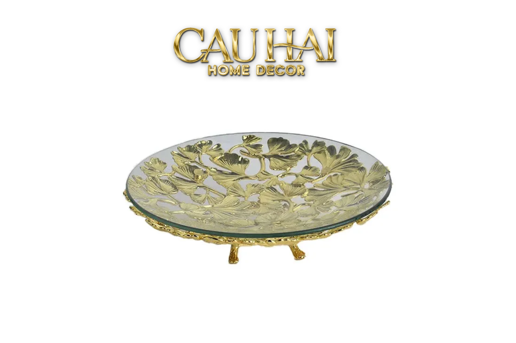 HOME COUTURE - ĐĨA LÁ NGÂN HẠNH BRASSON LEGACY GINKGO  DISK D32
