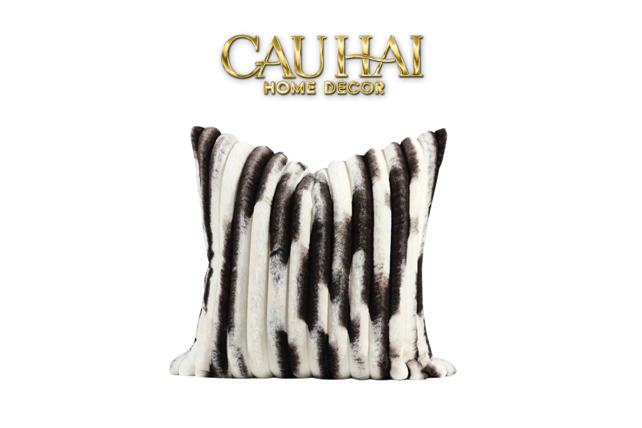 Fêtes Couture - Vỏ Gối Lông Atélier Lux Fur Lapin Spéciale Collection-CẬU HAI HOME DECOR