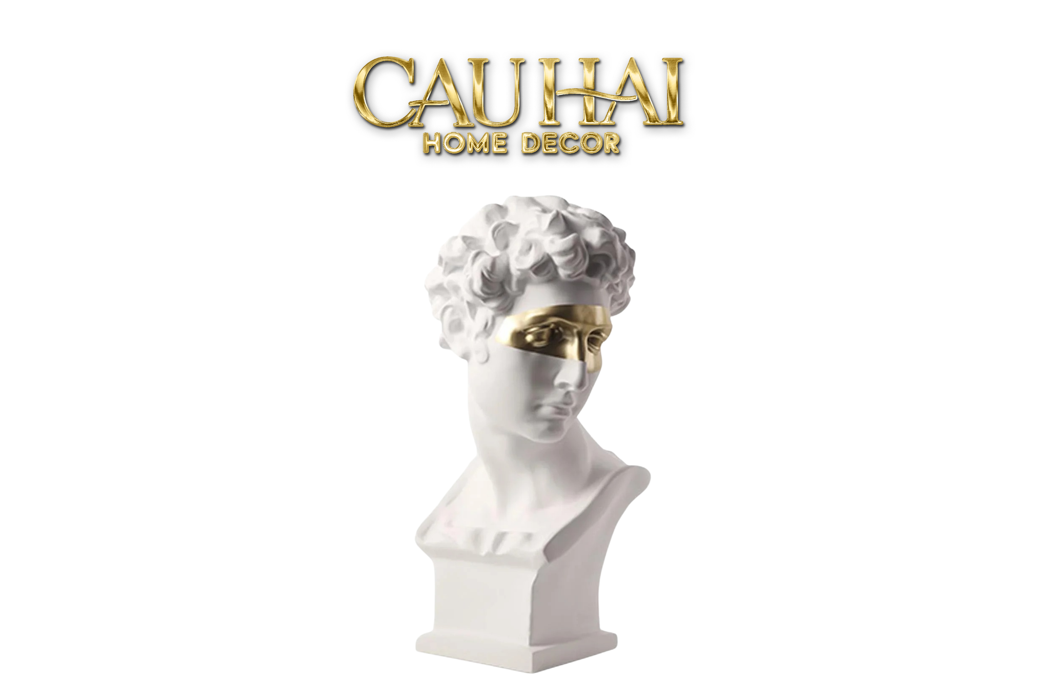 HOME COUTURE - TƯỢNG GIULIANO MASQUE DORÉ SPÉCIALE LIMITÉE  60CM