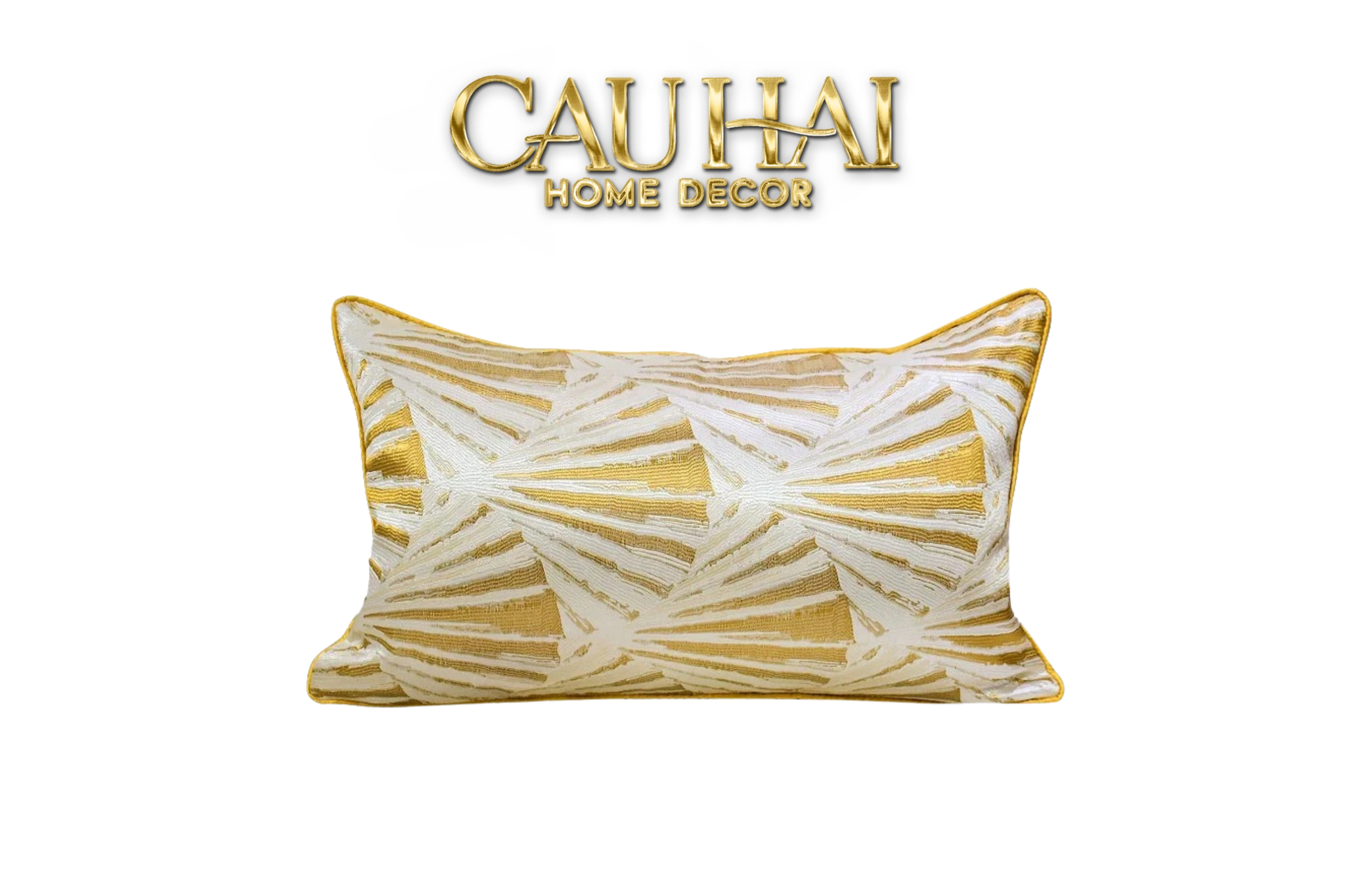 GỐI LỤA JACQUARD AURA FAN 30X50