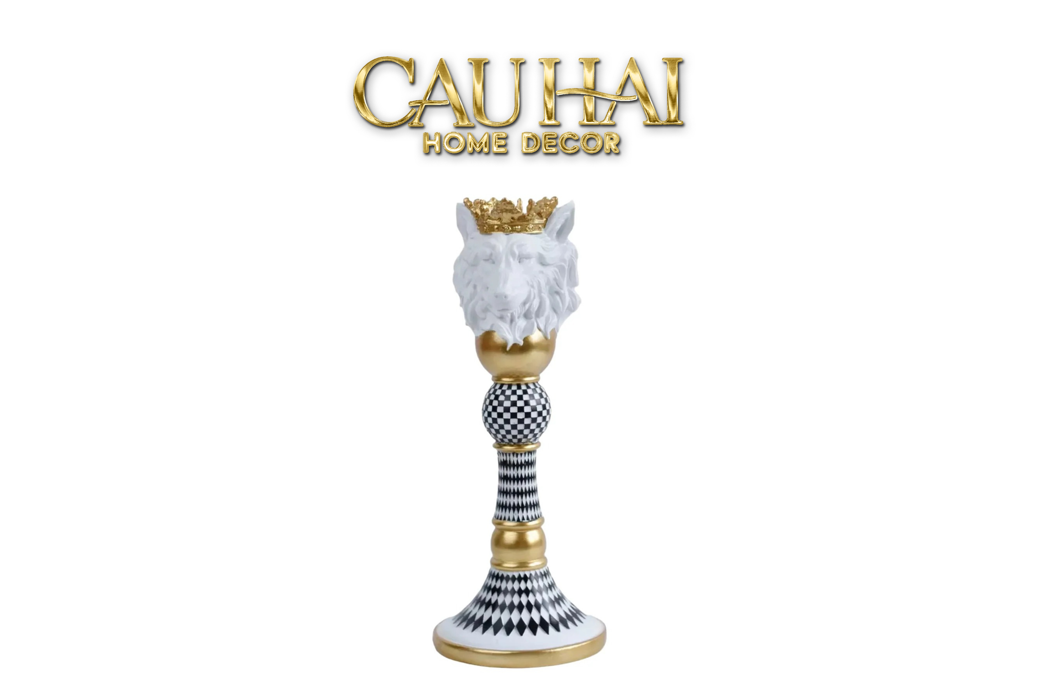 FÊTES COUTURE  - ĐẾ NẾN  ANIMALIER RÉFLEXION CANDLE HOLDER