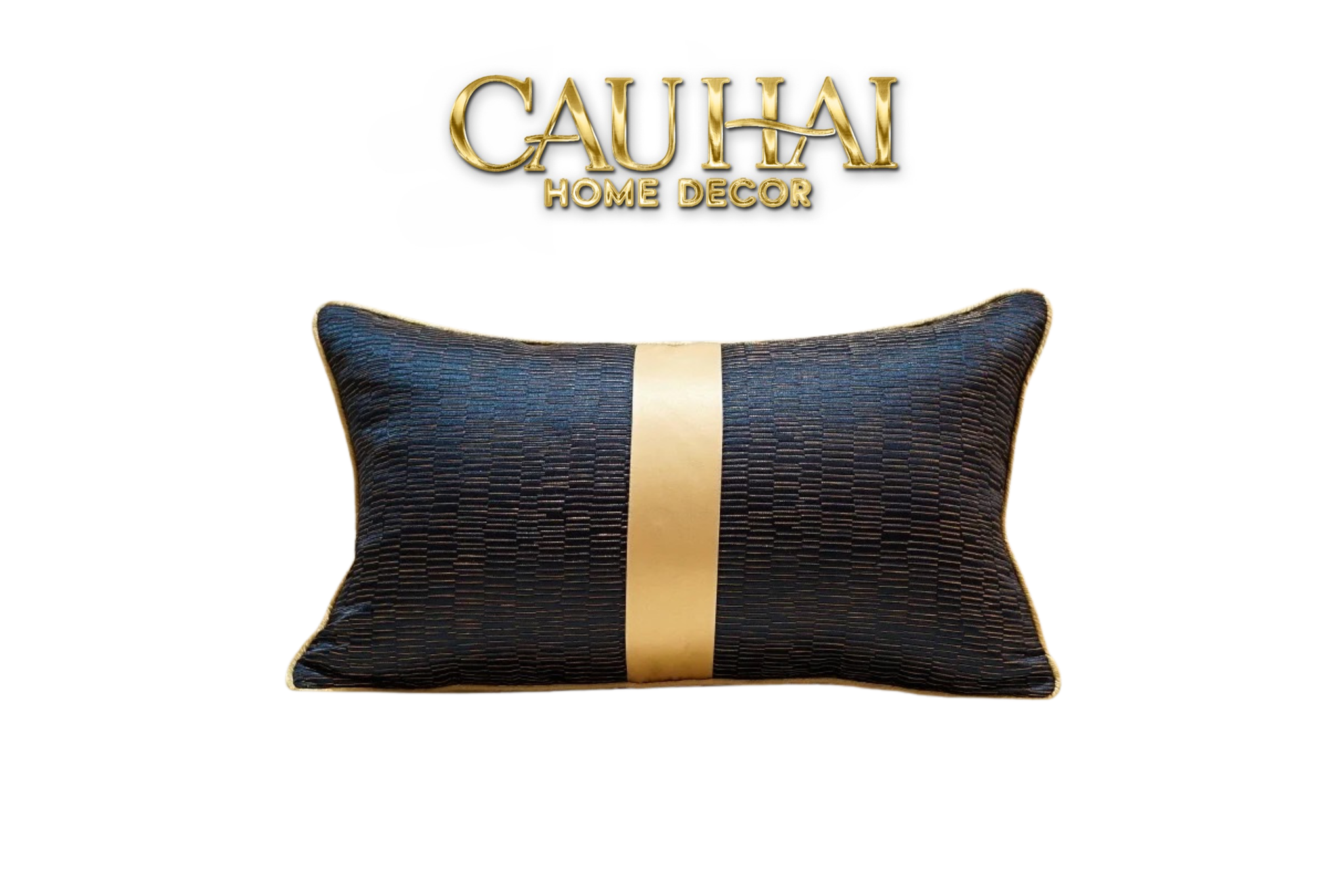 GỐI TWEED NAVY SOVEREIGN STRIPE 30X50