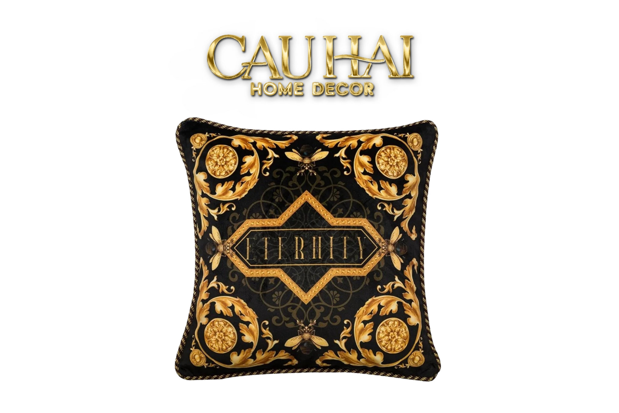 L’ATELIER DU CUSSON - VỎ GỐI NHUNG LUXURY LEGACY OF ETERNITY 45-CẬU HAI HOME DECOR