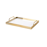 Maison Couture - Céline Opaline Blanc Rectangular Wooden Tray Decoratives Trays 45x35
