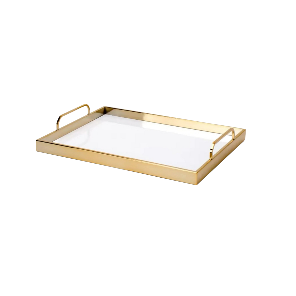Maison Couture - Céline Opaline Blanc Rectangular Wooden Tray Decoratives Trays 45x35