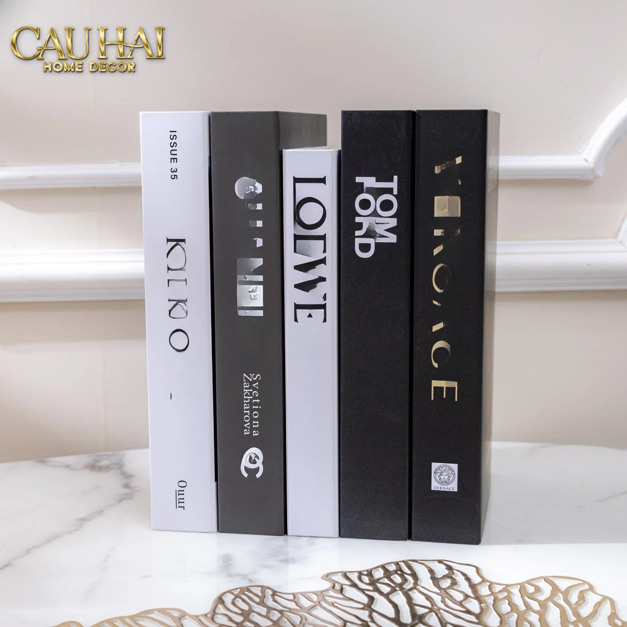 SET SÁCH TRANG TRÍ PHONG CÁCH HIỆN ĐẠI SIZE L