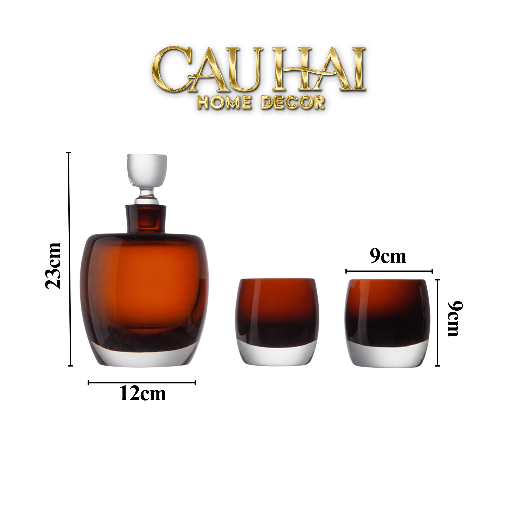 SET BÌNH CRYSTAL ENIGMA UMESHU-CẬU HAI HOME DECOR
