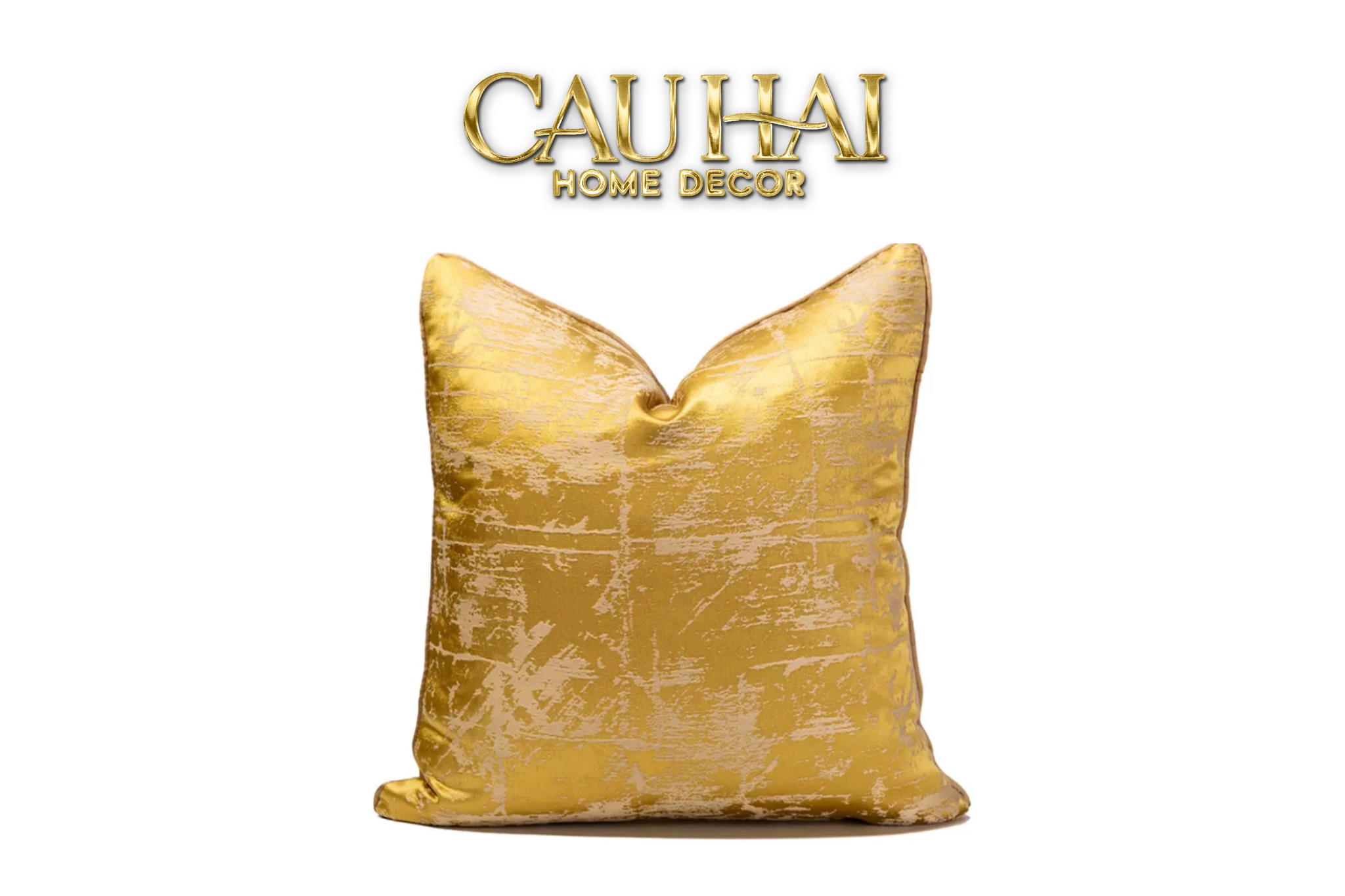 Vỏ Gối Lụa Jacquard Lumière Patine 50