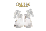 Maison Couture -  Set Chặn Sách Ngựa Pha Lê  Cristallerie Cavalier Duo Bookend