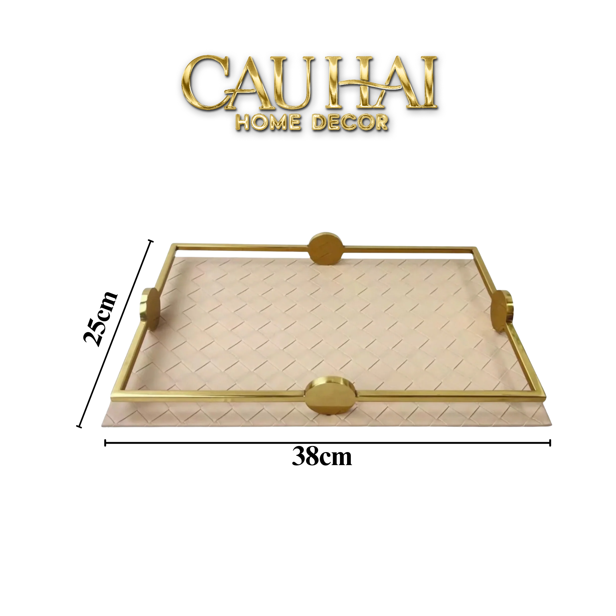 KHAY DA ĐAN WOVEN LATTE 25x38-CẬU HAI HOME DECOR