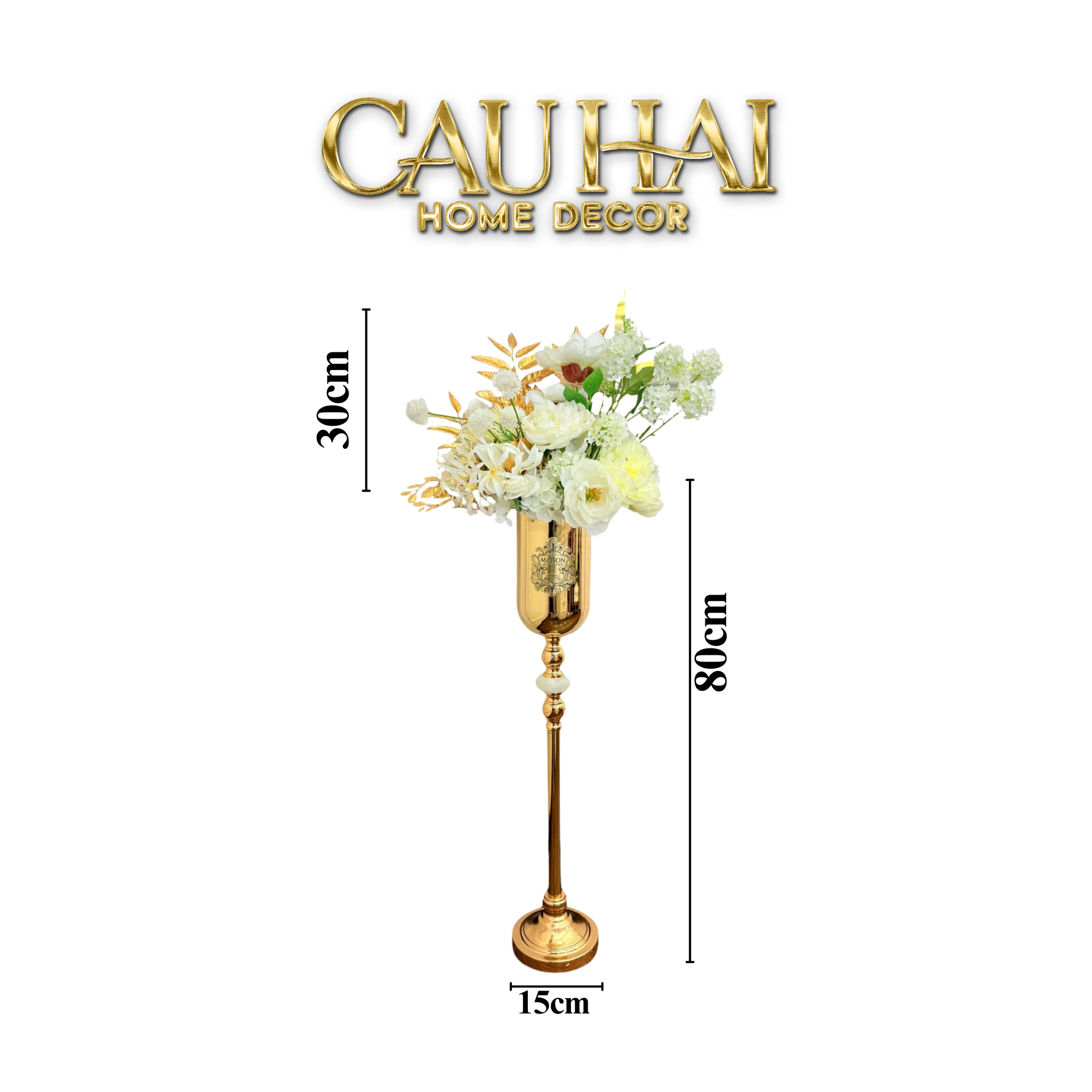 HOME COUTURE - ĐẾ CẮM HOA MAISON DE L’ÉLÉGANCE GOBLET-CẬU HAI HOME DECOR