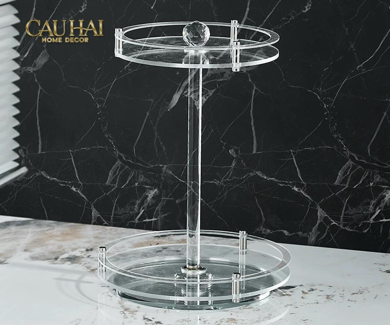 Kệ Pha Lê Đa Năng Rotating 360 Glorious Tornado H41-CẬU HAI HOME DECOR