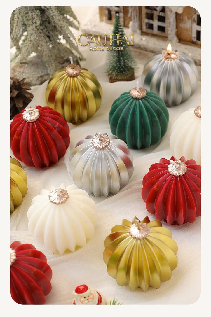 Fêtes Couture - Nến Quả Châu - Holiday Christmas Ornaments Charm Candles-CẬU HAI HOME DECOR