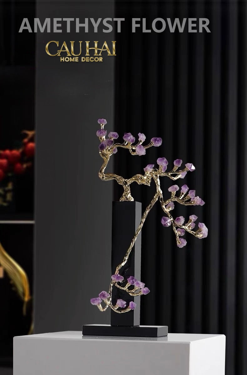 Home Couture - Tượng Đồng Nhánh Cây H44-CẬU HAI HOME DECOR