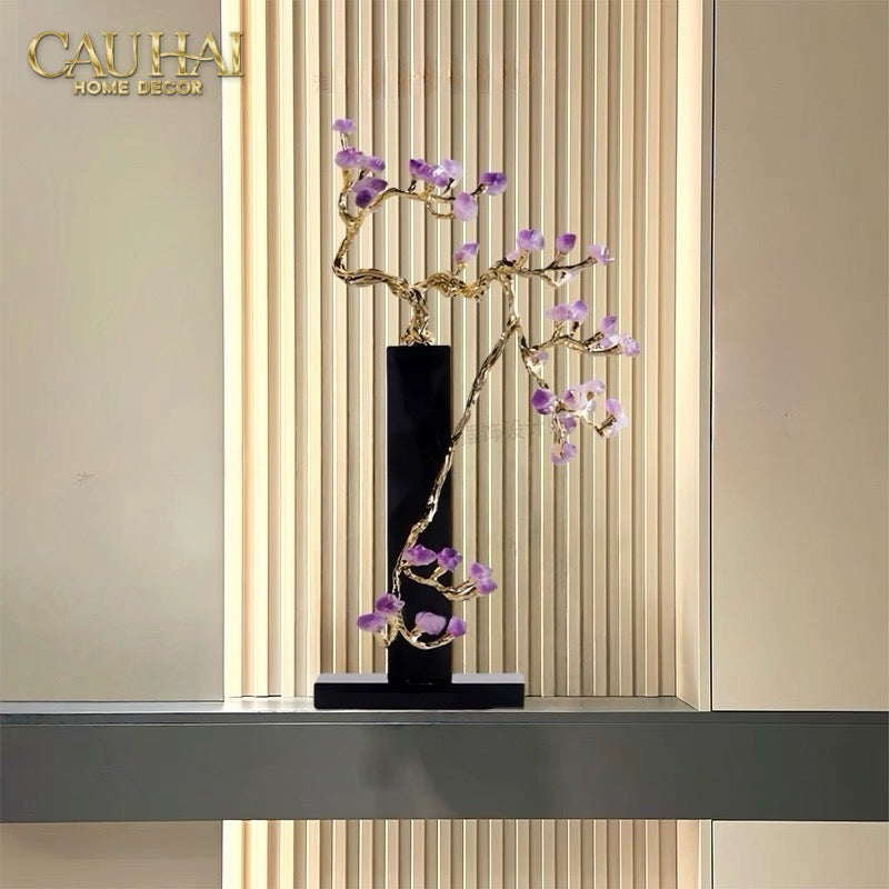 Home Couture - Tượng Đồng Nhánh Cây H44-CẬU HAI HOME DECOR