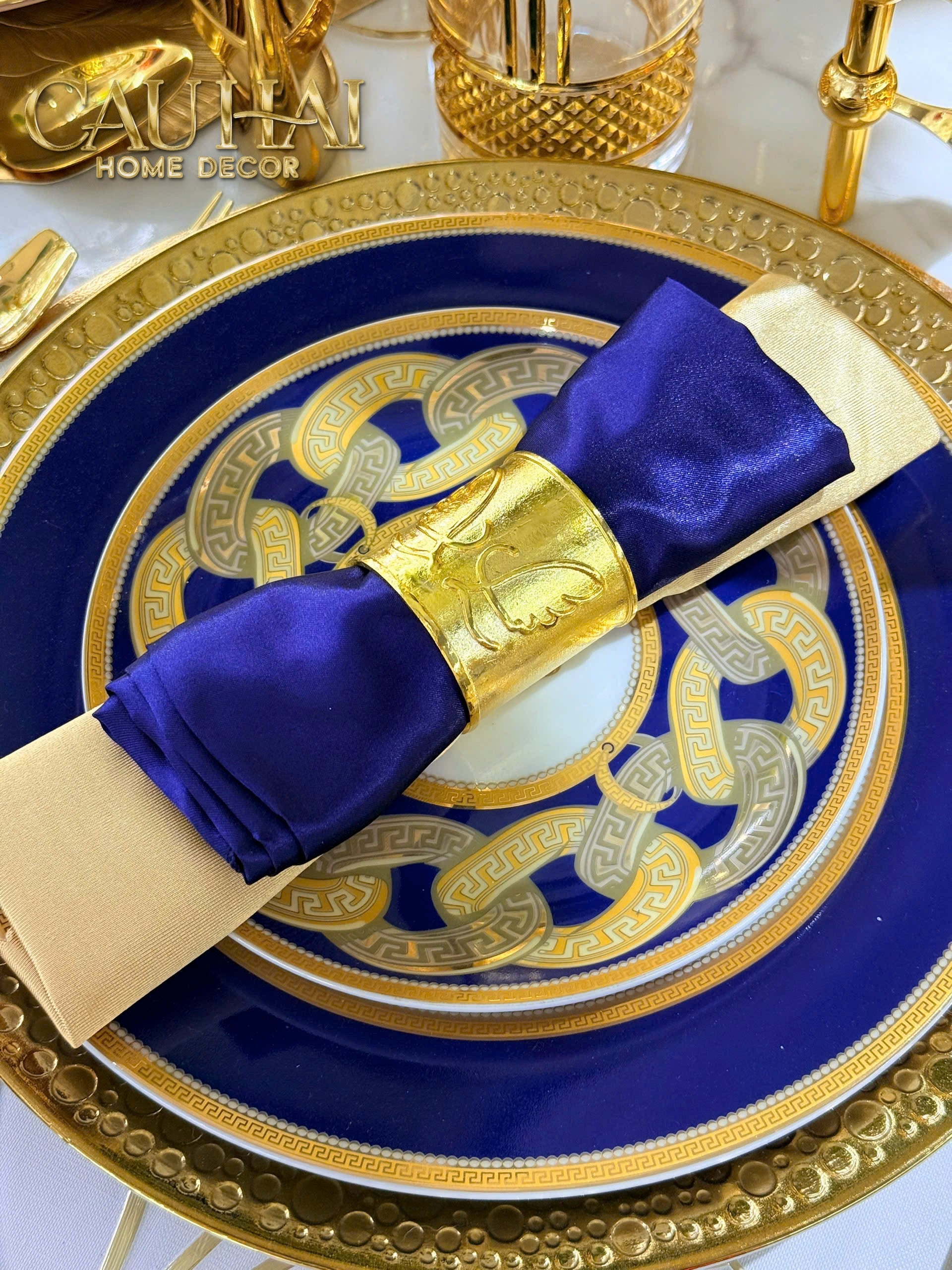 Maison Couture - Golden Bubble Dinner Plate 31 - Ss25