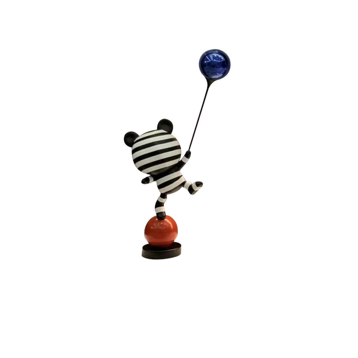 Tượng Gấu Pop Art Balloon Équilibre H65/H85