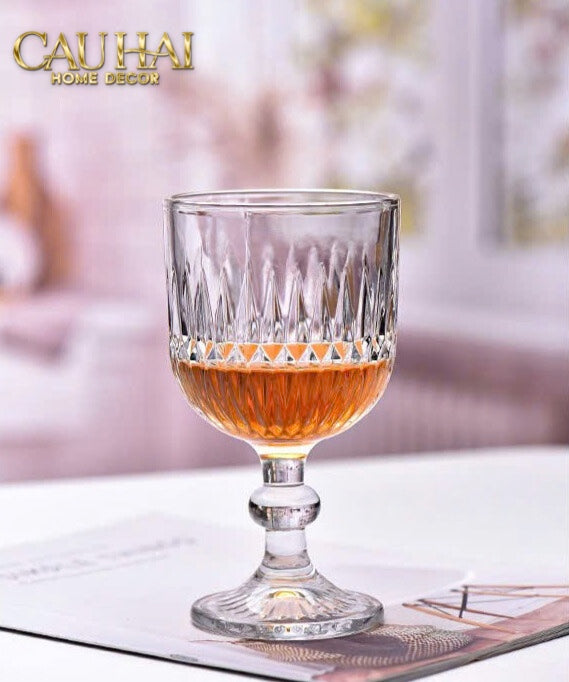 Set 2 Ly Oceania Alantian 320Ml Vino Rosso Glasses-CẬU HAI HOME DECOR