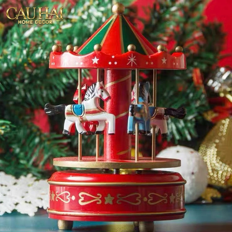 Fêtes Couture - Vòng Xoay Ngựa Royal Circus Carousel-CẬU HAI HOME DECOR