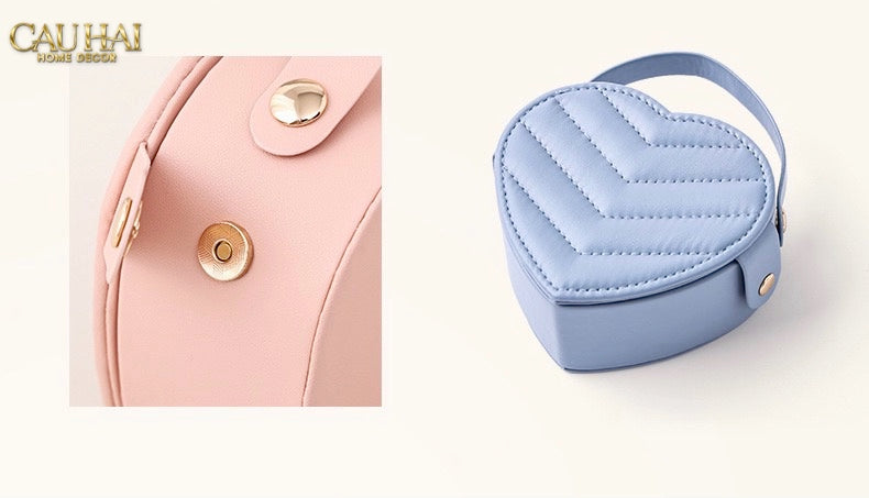 HAUTE FOLIE - HỘP TRANG SỨC MINI D'AMOUR CREAMY PEACH-CẬU HAI HOME DECOR