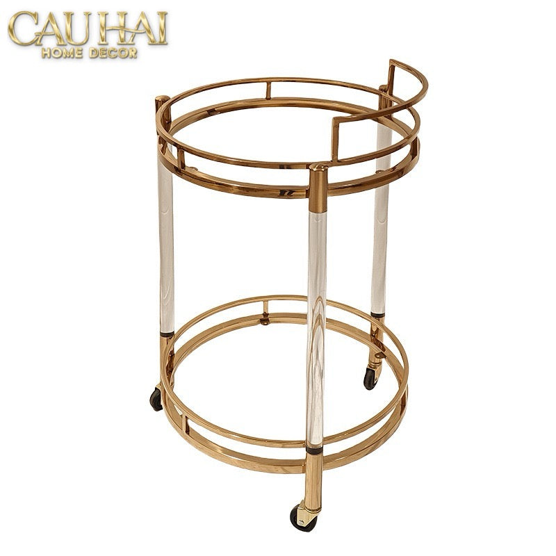 Home Coutre - Xe Quầy Bar Royale Orb Lusso Bar Trolley-CẬU HAI HOME DECOR