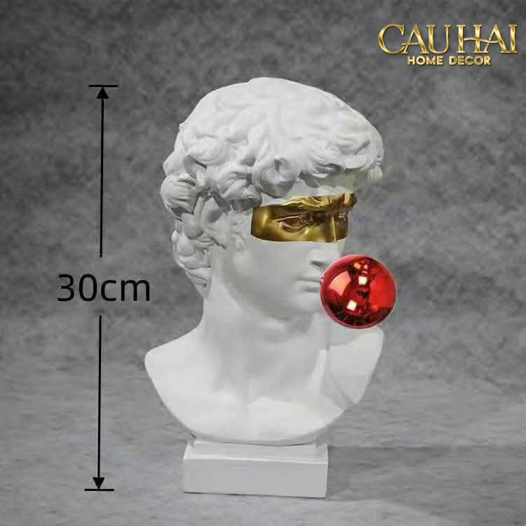 TƯỢNG BÁN THÂN DAVID ALTA SANTORIA MASQUÉ H30