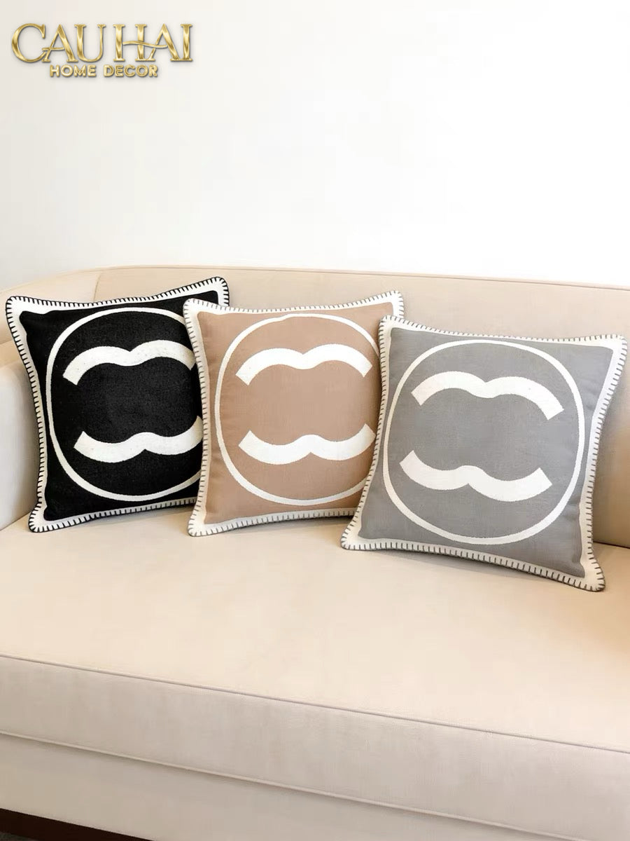 Les Cussins D’Élégance  - Vỏ Gối Tweed Coco - Savoir