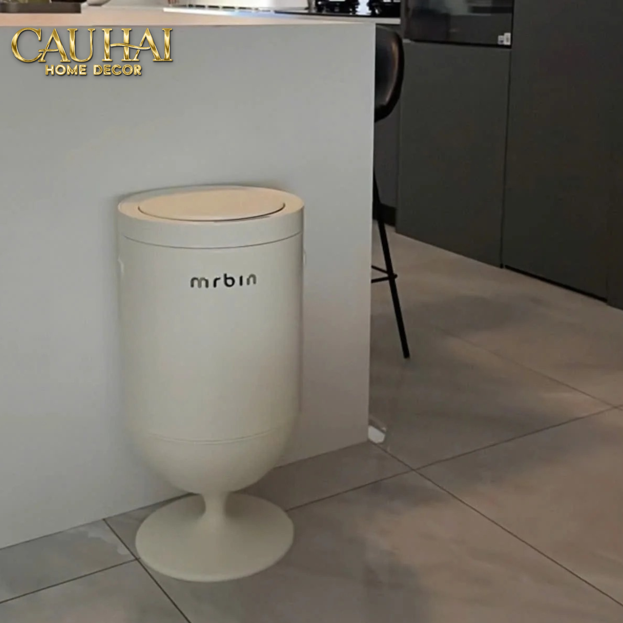 HOME COUTURE - THÙNG RÁC PREMIUM AUTOMATIC OPAL CHALICE BIN 20L-CẬU HAI HOME DECOR