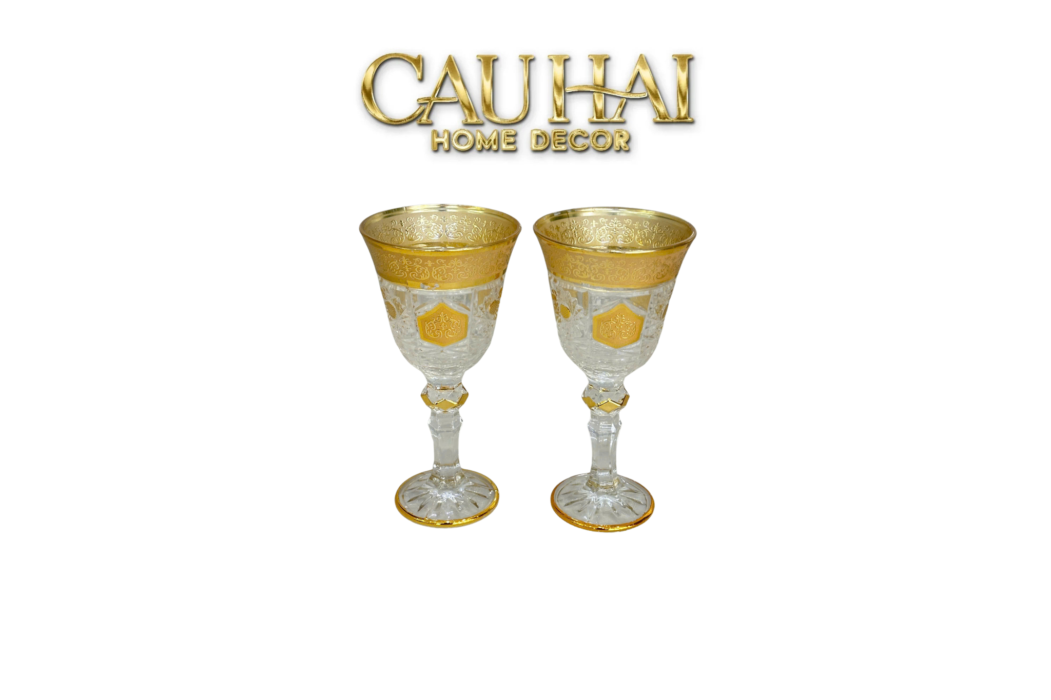 Set 2 Ly Vang Louis Royal D'Or 2pcs 9x18