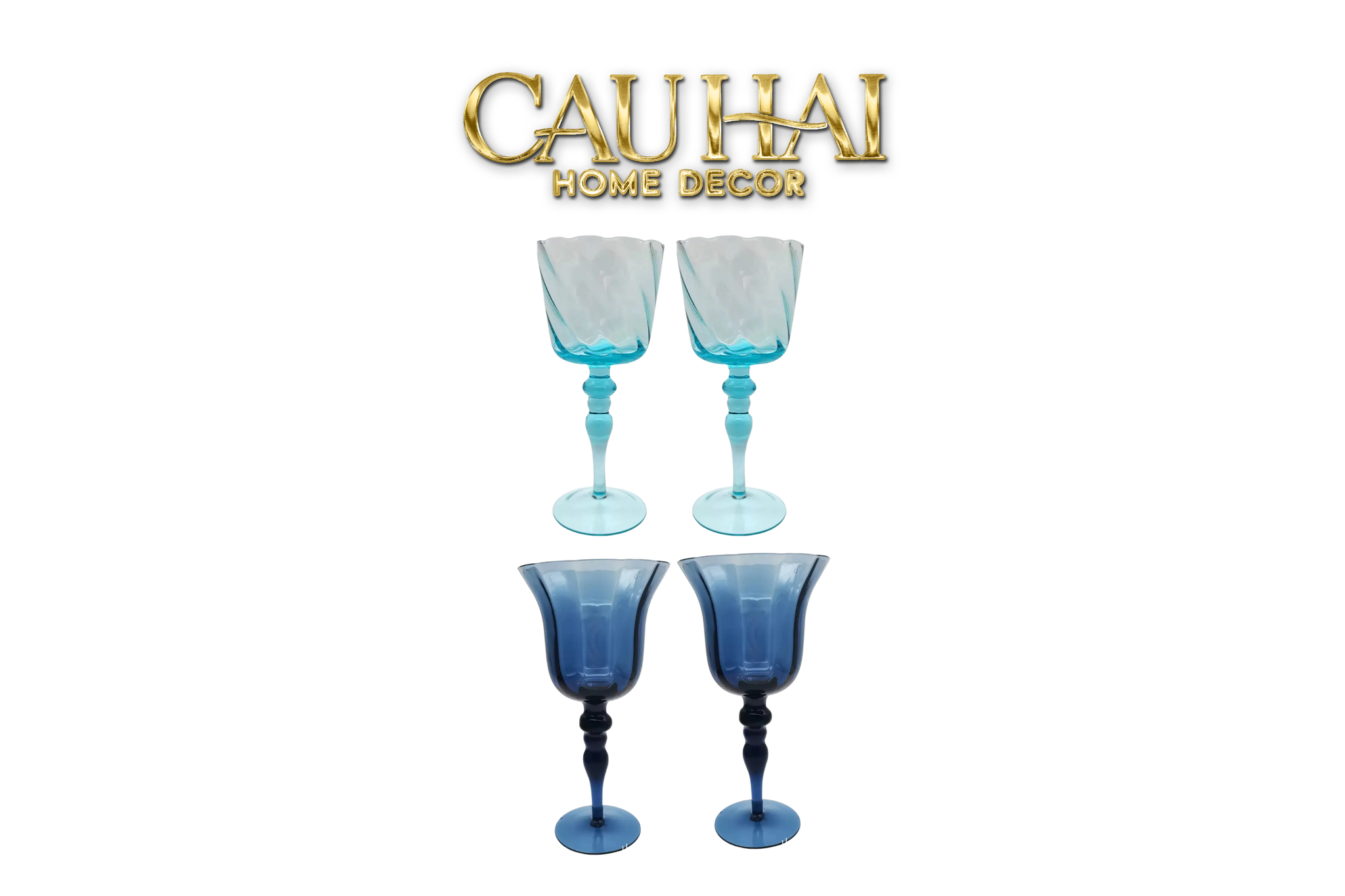 Set 2 Ly Oceania Alantian 320Ml Vino Rosso Glasses-CẬU HAI HOME DECOR