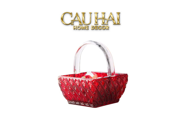 FÊTES COUTURE - GIỎ KẸO THUỶ TINH JELLY RUBY CANDY BASKET