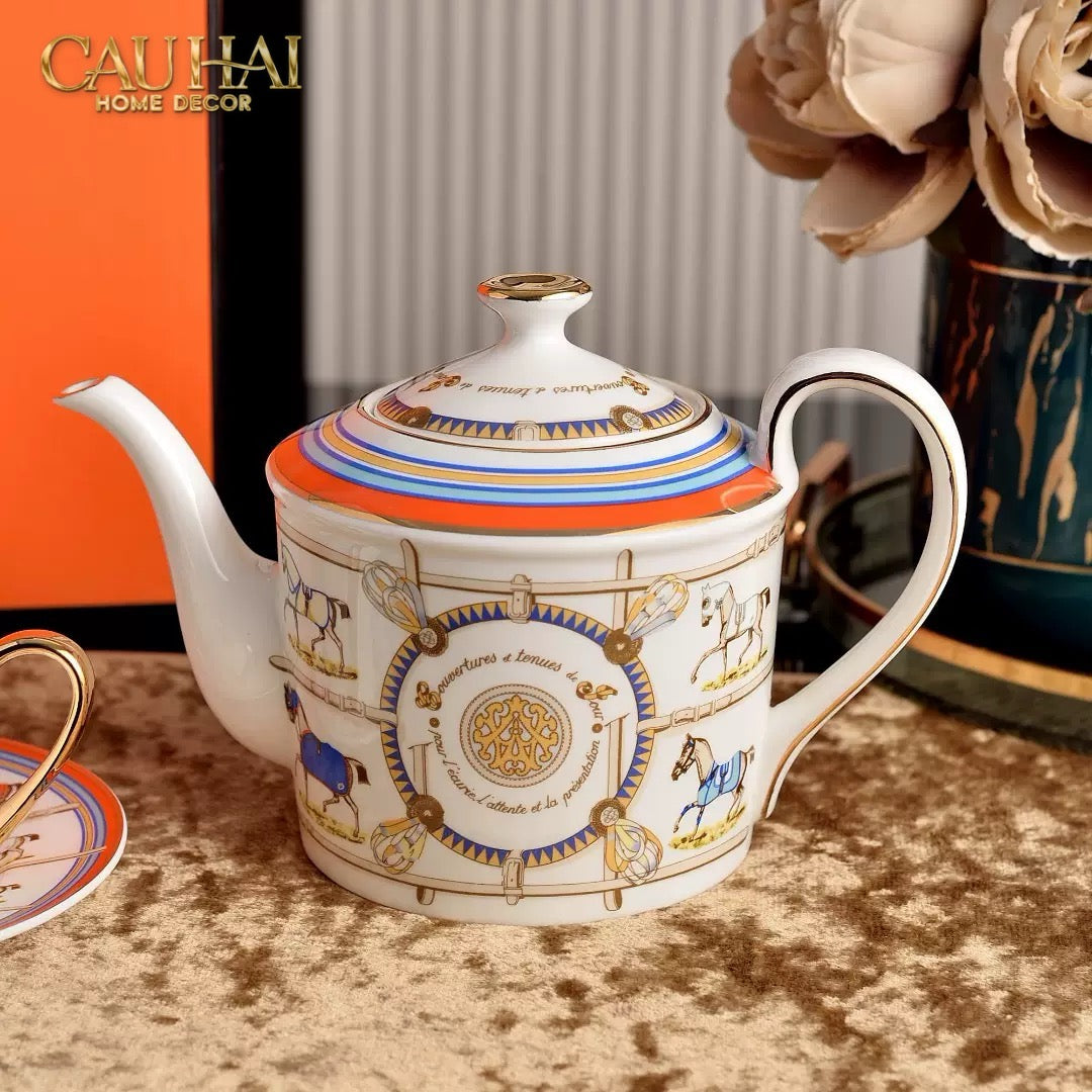 Home Couture - Set Bình Trà Her.M 9 Pcs-CẬU HAI HOME DECOR