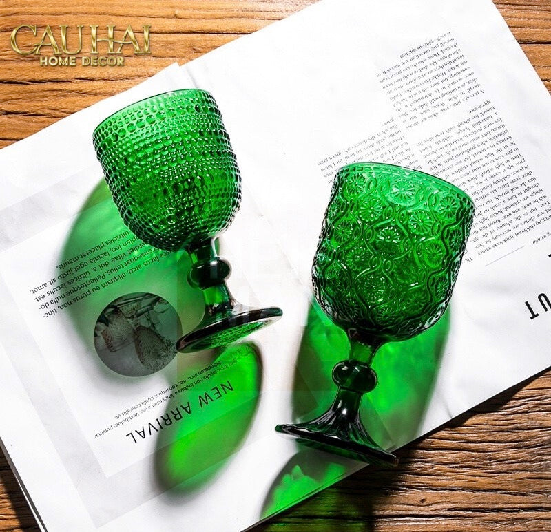 Ly Crystal Emerald Twist-CẬU HAI HOME DECOR