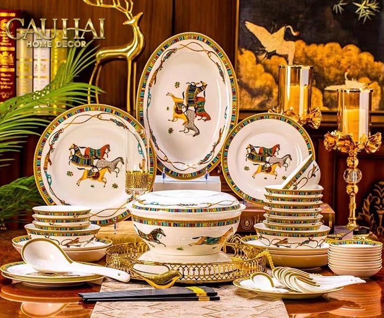 Maison Couture -  Set Chén Dĩa Legacy Premium 56Pcs