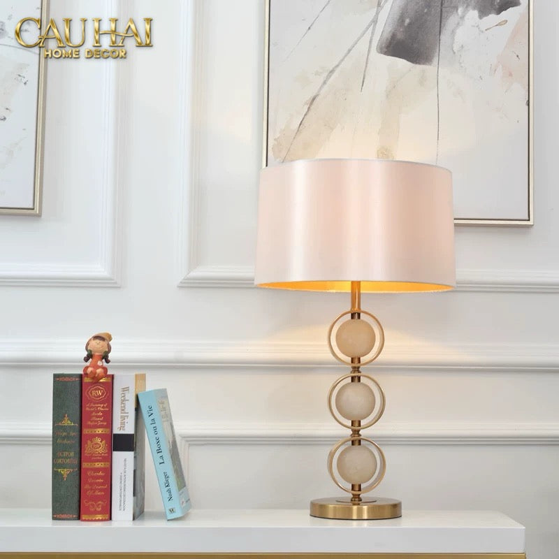 ĐÈN BÀN PEARLS - PEARLS SIDE TABLE LAMP-CẬU HAI HOME DECOR