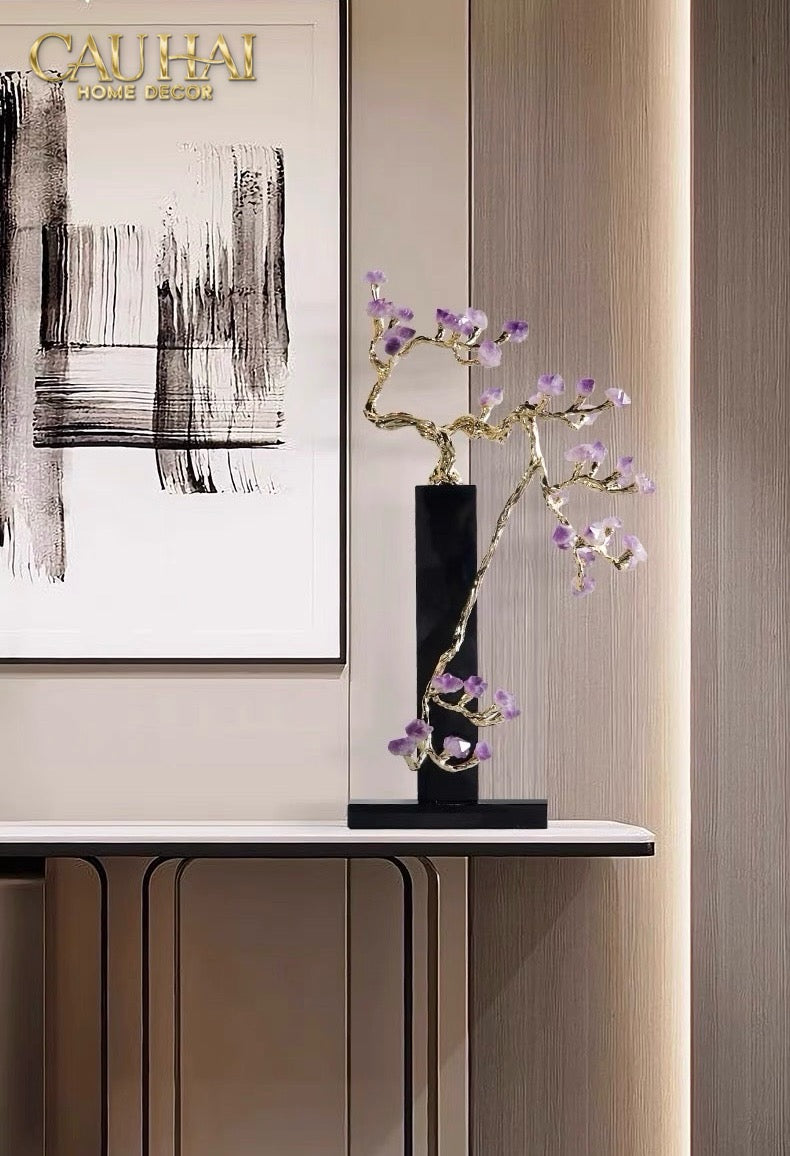 Home Couture - Tượng Đồng Nhánh Cây H44-CẬU HAI HOME DECOR