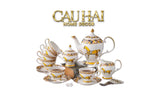 Maison Couture - Set Bình Trà Cheval Doré Classique 15Pcs Tea Set