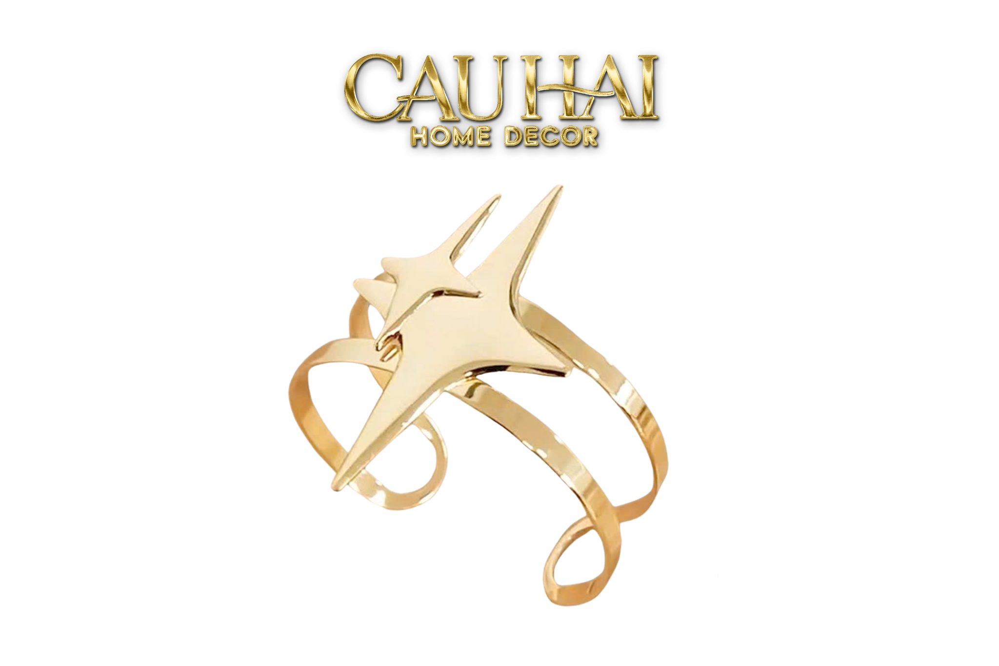 Vòng Khăn Ăn - Napkin Ring Star-CẬU HAI HOME DECOR