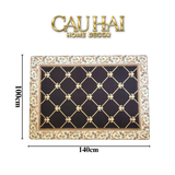 ROMAN PREMIUM DOOR MAT 100x140 - BELGIUM VELVET DOOR MAT