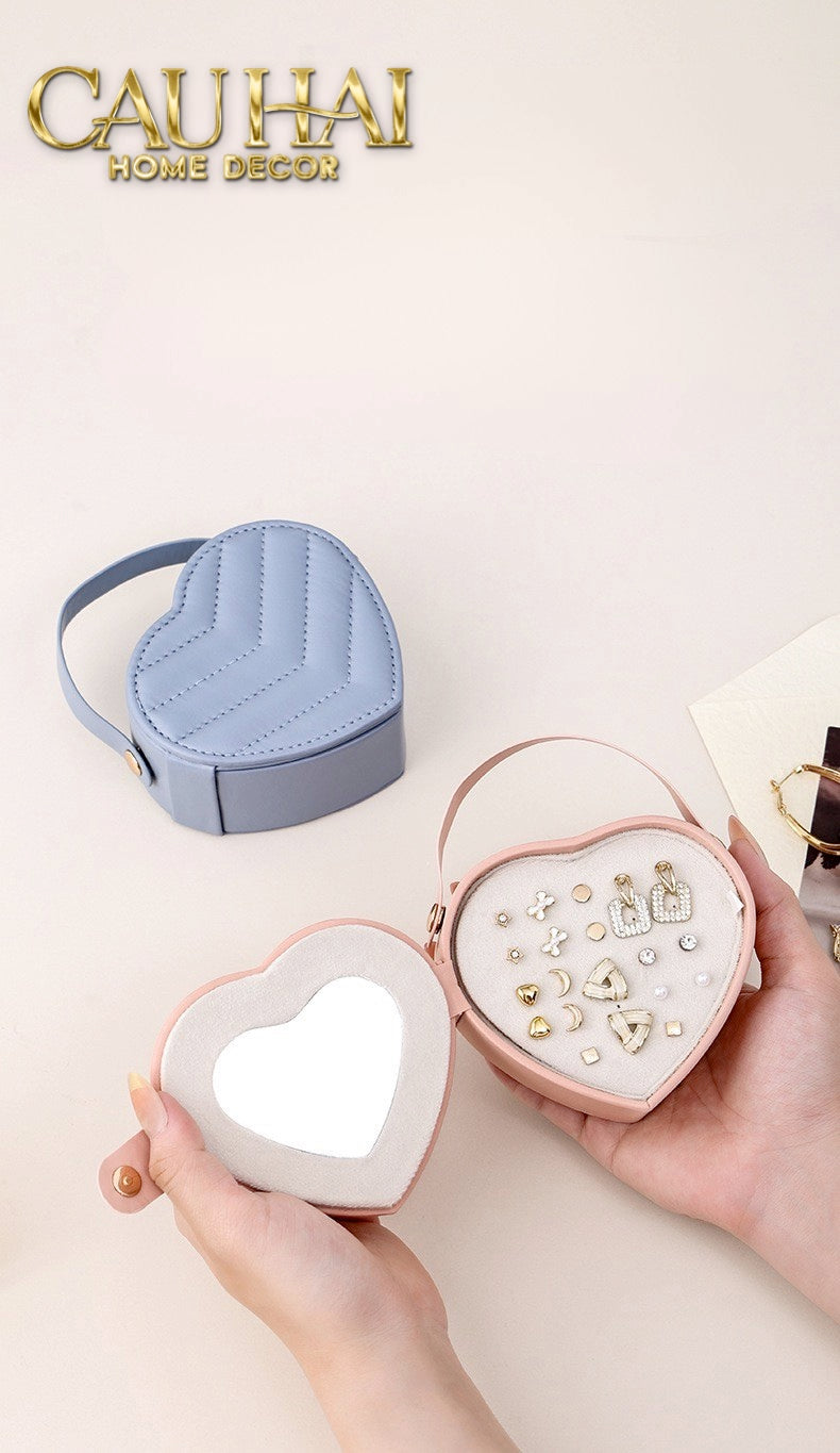 HAUTE FOLIE - HỘP TRANG SỨC MINI D'AMOUR CREAMY PEACH-CẬU HAI HOME DECOR