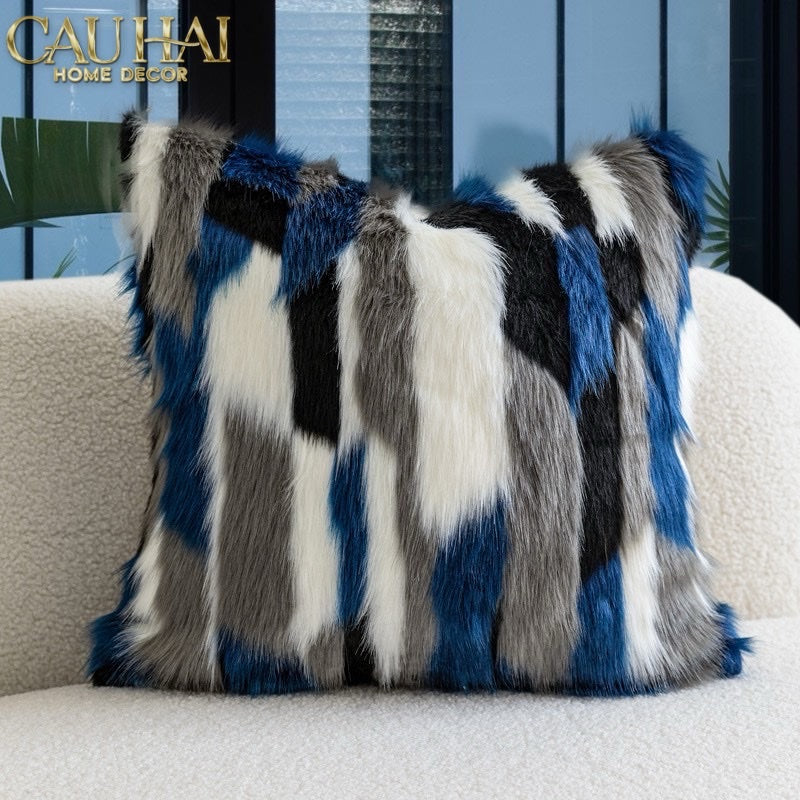 VỎ GỐI LÔNG LUX FUR AQUARIUS LAPIN  45