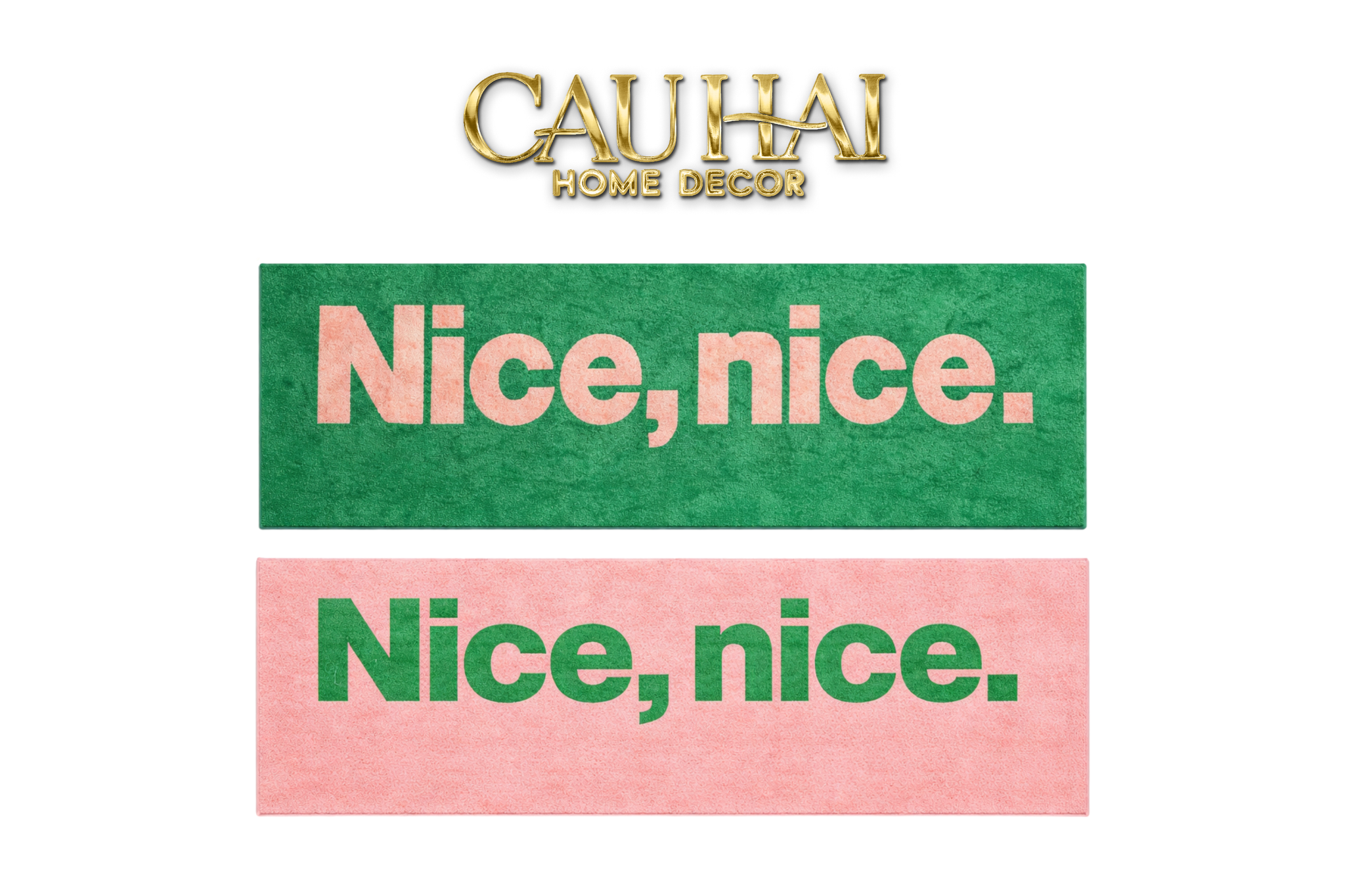 Thảm Bed Sợi Dệt 50X160 - Nice & Nice