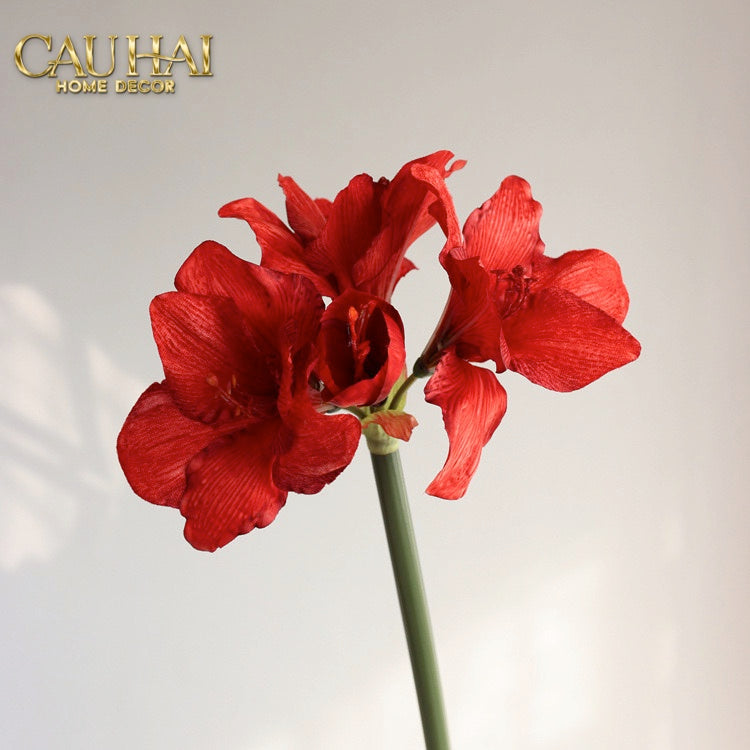 CÀNH HOA HUỆ TỨ PHƯƠNG - SCARLET-CẬU HAI HOME DECOR