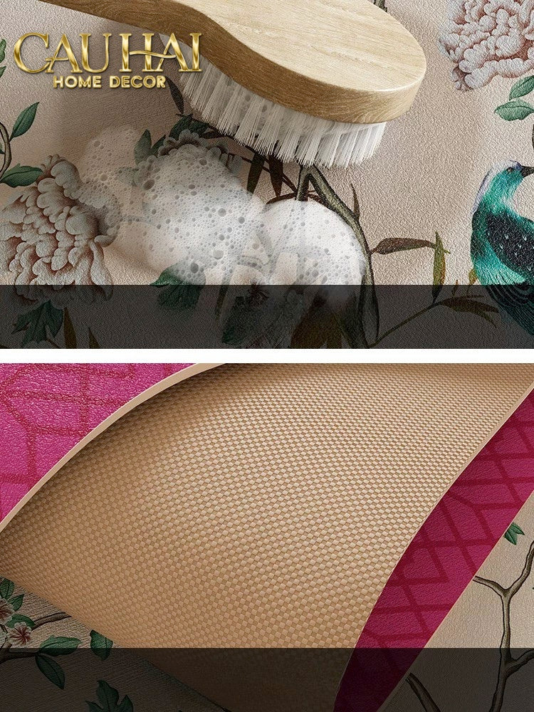 THẢM CỬA MICROFIBER 50X80 - DYNASTY SPRING BIRDCAGE-CẬU HAI HOME DECOR